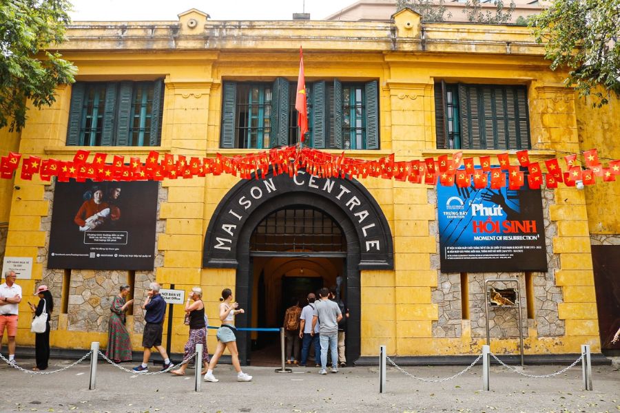 Hoa Lo Prison Historic Site in Hanoi