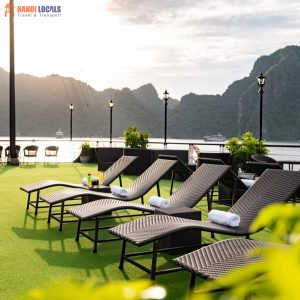 Sun Loungers on La Casta Cruise - Hanoi Locals