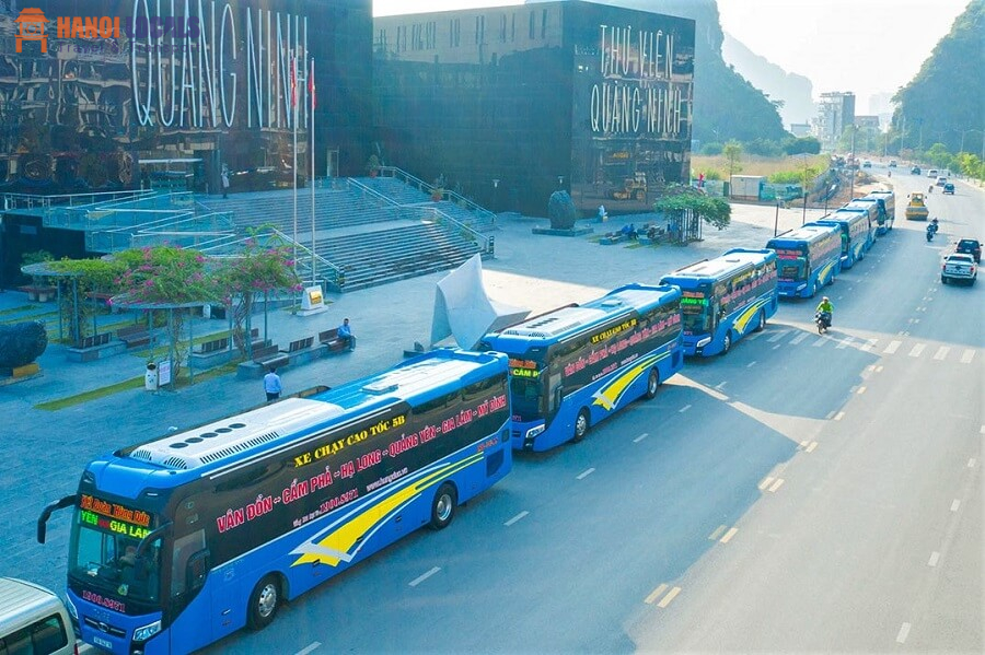 Bus from Hanoi to Halong Bay - Hanoi Locals