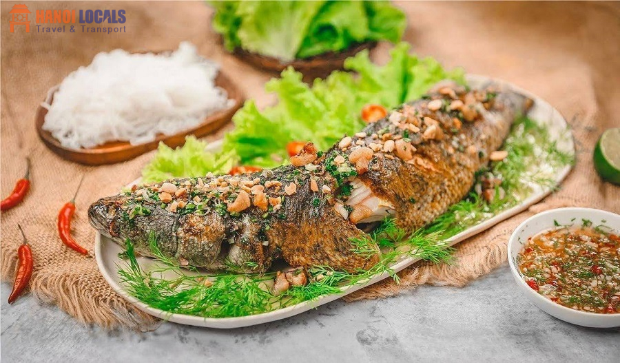 Grills Fish - Tam Coc Bich Dong - Hanoi Locals