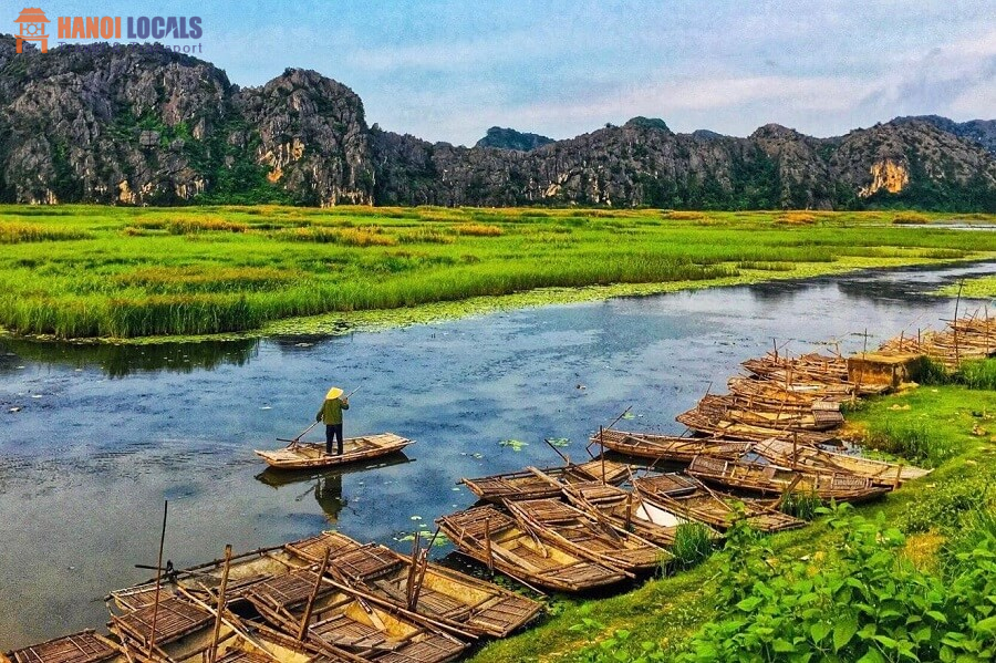 Van Long Wetland Nature Reserve in Ninh Binh Vietnam - Hanoi Locals Travel