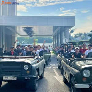 Hanoi Jeep tour for half a day
