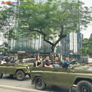 Jeep tour in Hanoi half-day