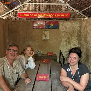 Meeting room in Cu Chi Tunnels